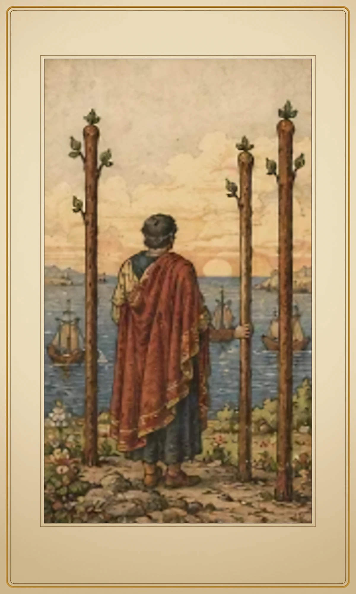 Three of Wands