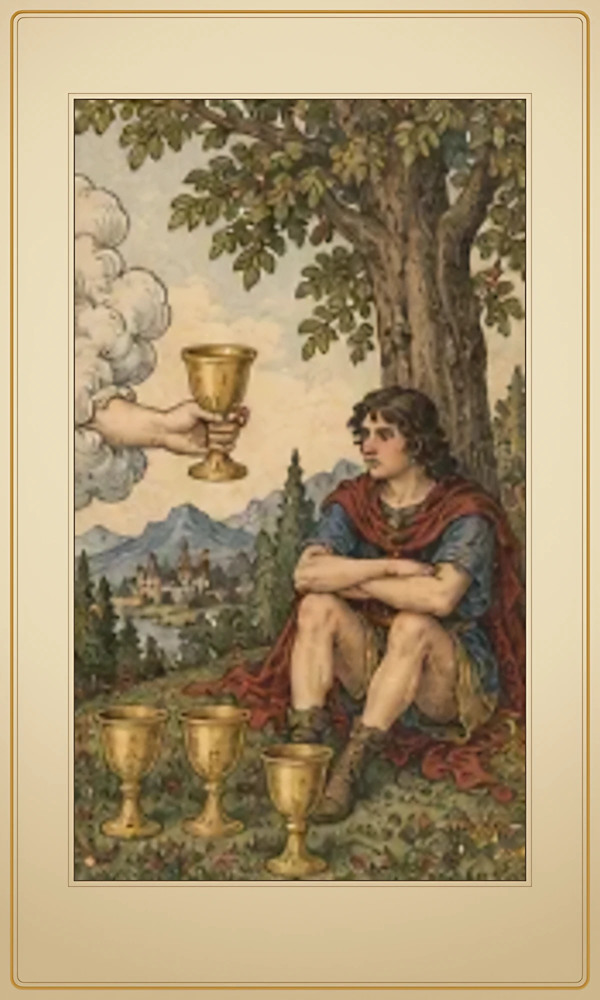 Four of Cups