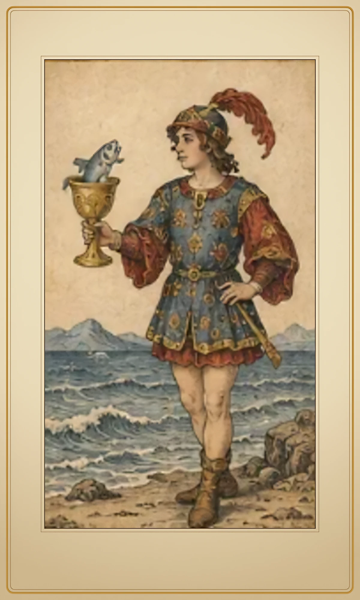 Page of Cups