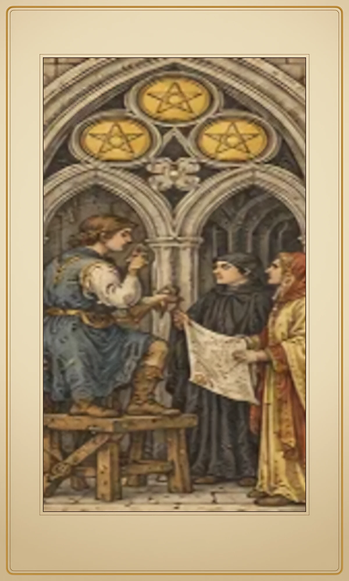 Three of Pentacles