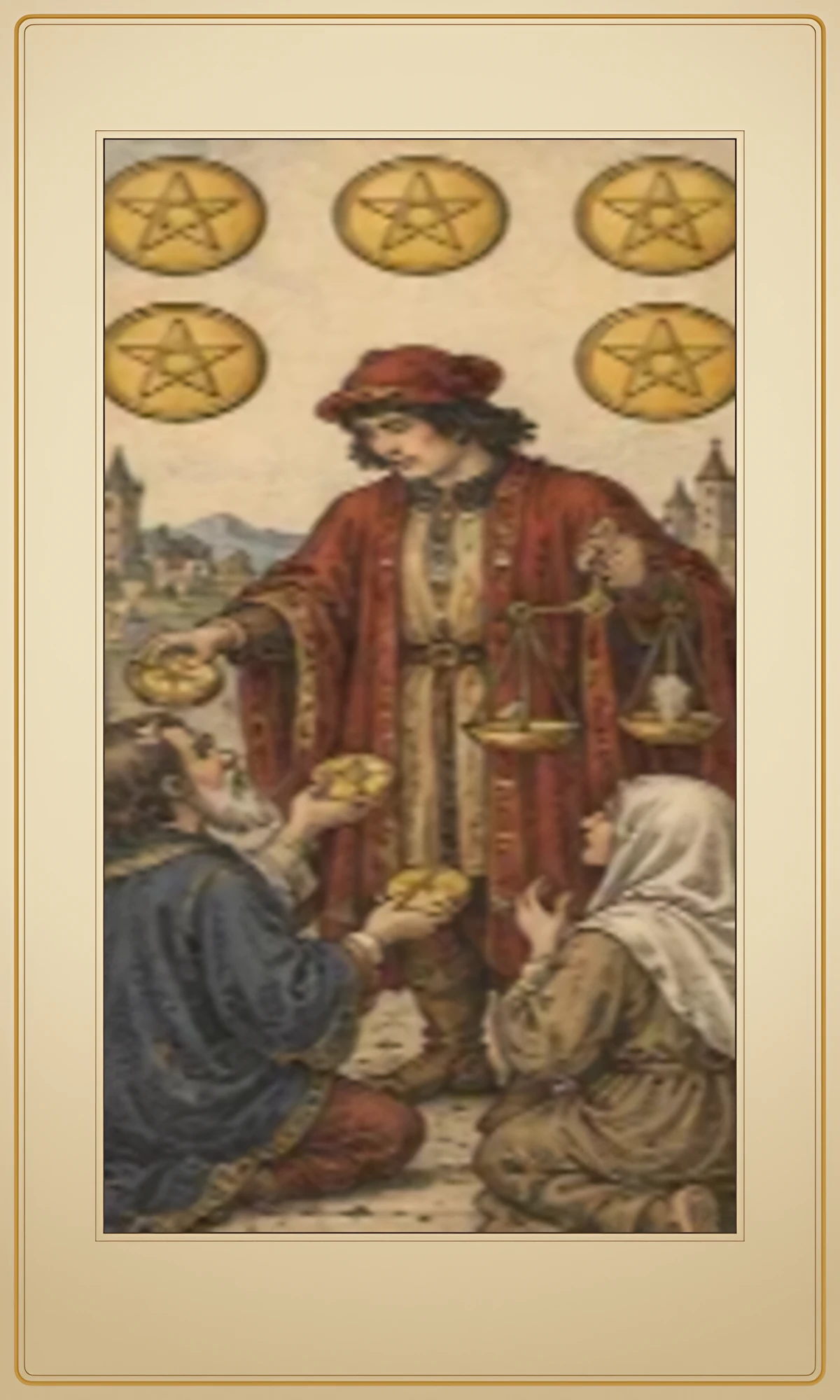Six of Pentacles
