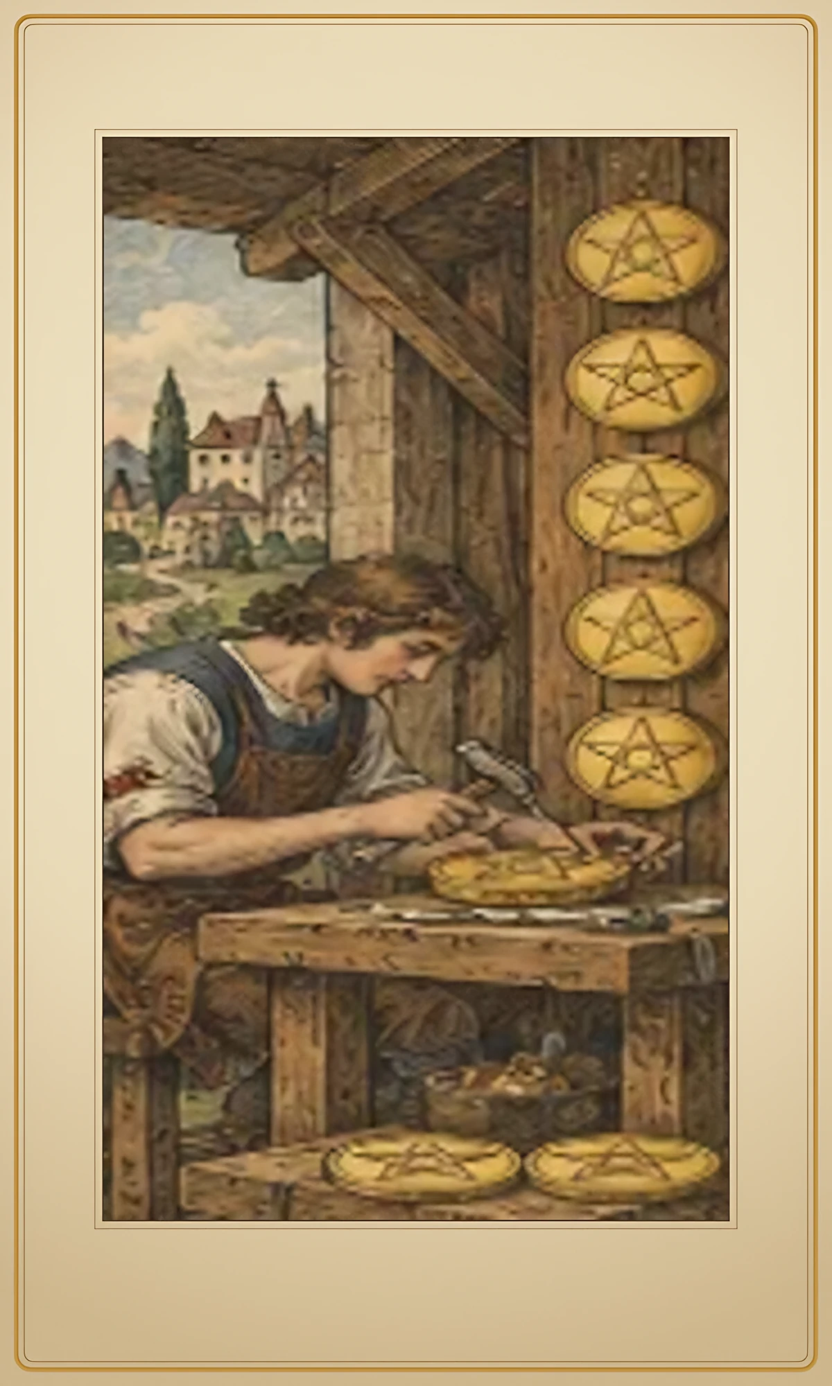 Eight of Pentacles